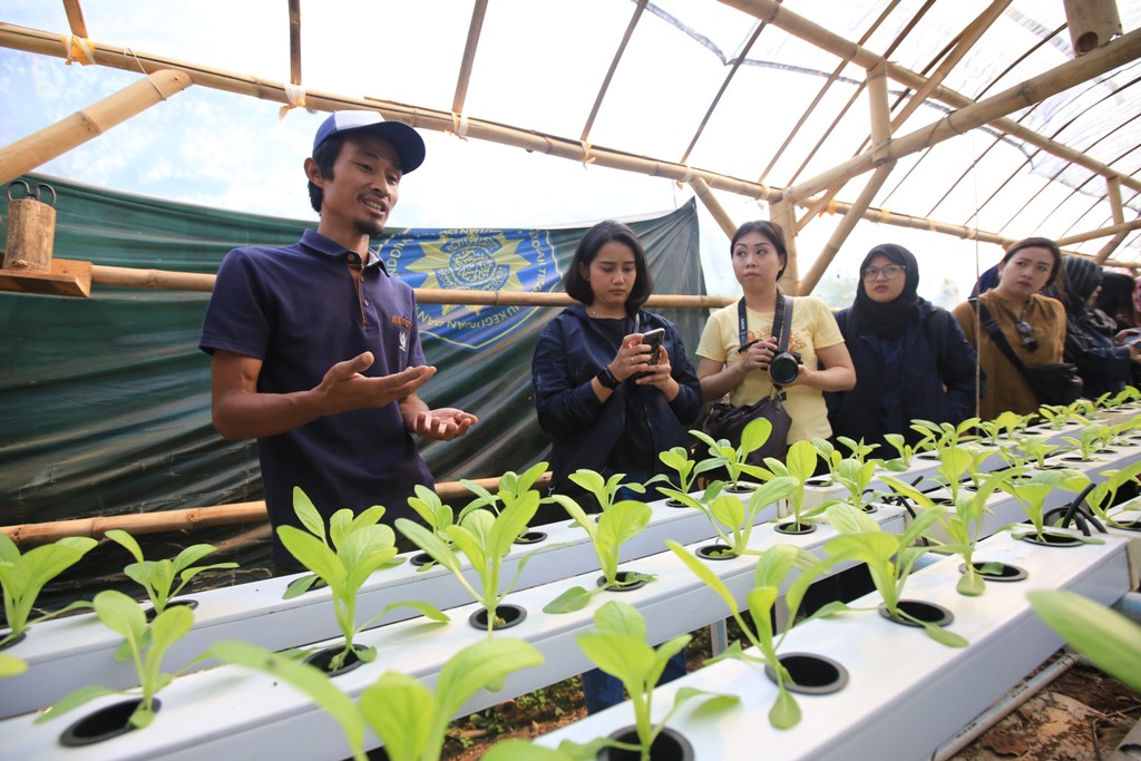 Green Act of Astra Green Village Cidadap Supports Stone Garden Geo Park Conservation